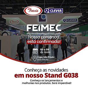Travis e Clever confirmam presença na FEIMEC 2026