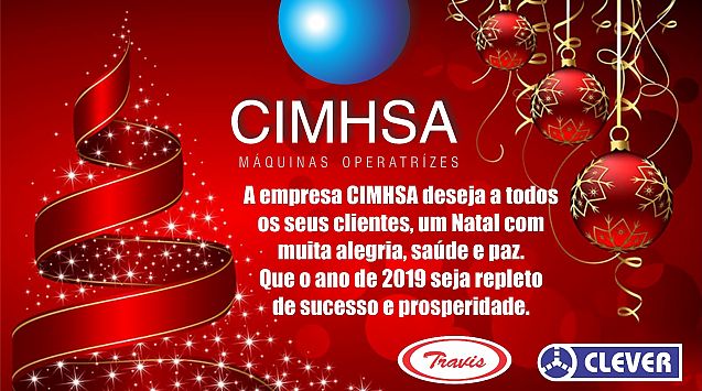 CIMHSA lhes deseja um bom natal e um próspero 2019